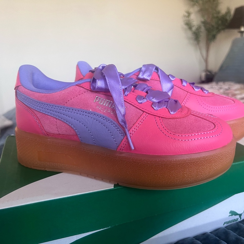 Puma Women's Palermo Elevata Platform Sneaker 6 - Picture 3 of 6